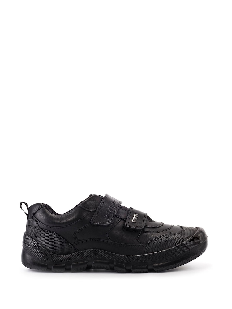 Start Rite Trooper Black Leather Tough School Shoes - Image 1 of 6