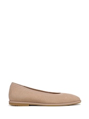 Vionic Brown Caroll 2.0 Wide Fit Arch Support Ballet Flats - Image 1 of 7