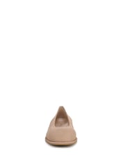 Vionic Brown Caroll 2.0 Wide Fit Arch Support Ballet Flats - Image 4 of 7