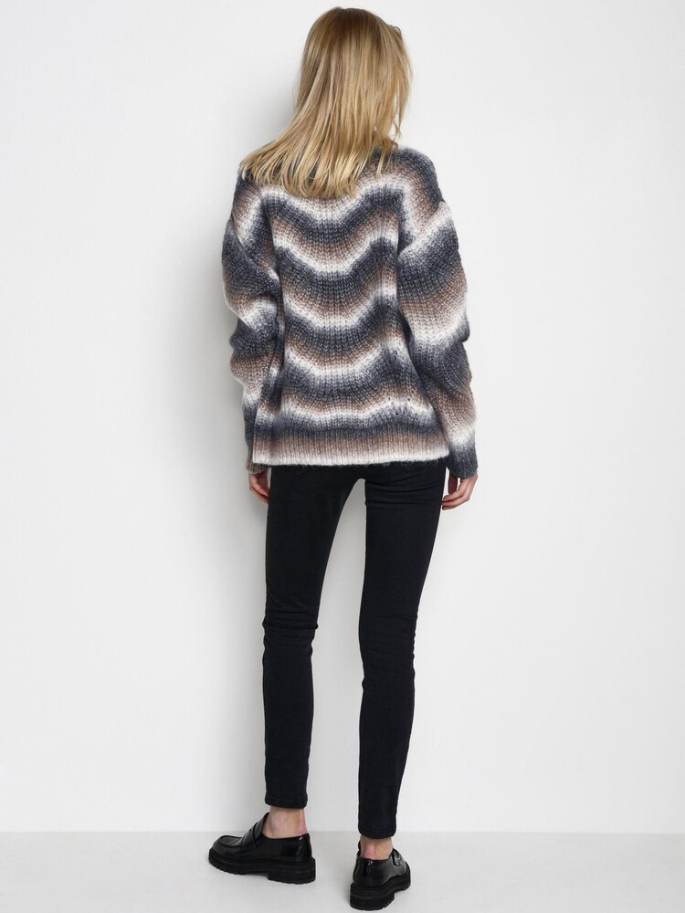 Kaffe Brown Dera Knitted Pullover - Image 2 of 6
