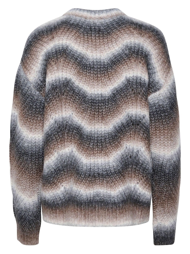 Kaffe Brown Dera Knitted Pullover - Image 6 of 6