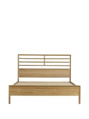 Gallery Home Natural Oak Columbia Wooden Bed - Image 1 of 1