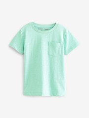 Mint Green Short Sleeve Plain T-Shirt (3mths-7yrs) - Image 1 of 2