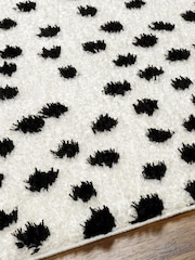 LIVABLISS Black Rodos Modern Soft Plush Pile Rug - Image 3 of 6