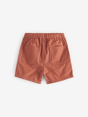 Rust Brown Plain Pull-On Shorts (3mths-7yrs) - Image 2 of 2