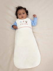 JoJo Maman Bébé My First Christmas Print 2.5 Tog Baby Sleeping Bag - Image 1 of 7