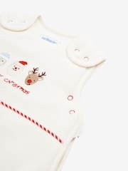 JoJo Maman Bébé My First Christmas Print 2.5 Tog Baby Sleeping Bag - Image 7 of 7