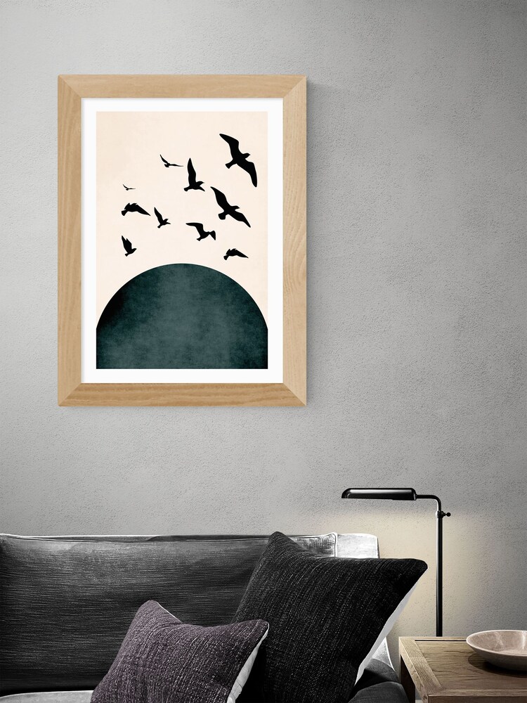 East End Prints Oak The Forest Print by Kubistika - Image 2 of 2 East End Prints Oak The Forest Print by Kubistika - Image 2 of 2