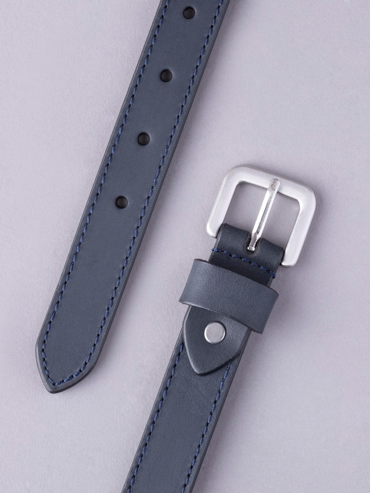 Lakeland Leather Navy Keswick Belt - Image 2 of 3