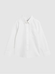 Reiss White Greenwich 13-14 yrs Button Down Oxford Shirt - Image 2 of 7