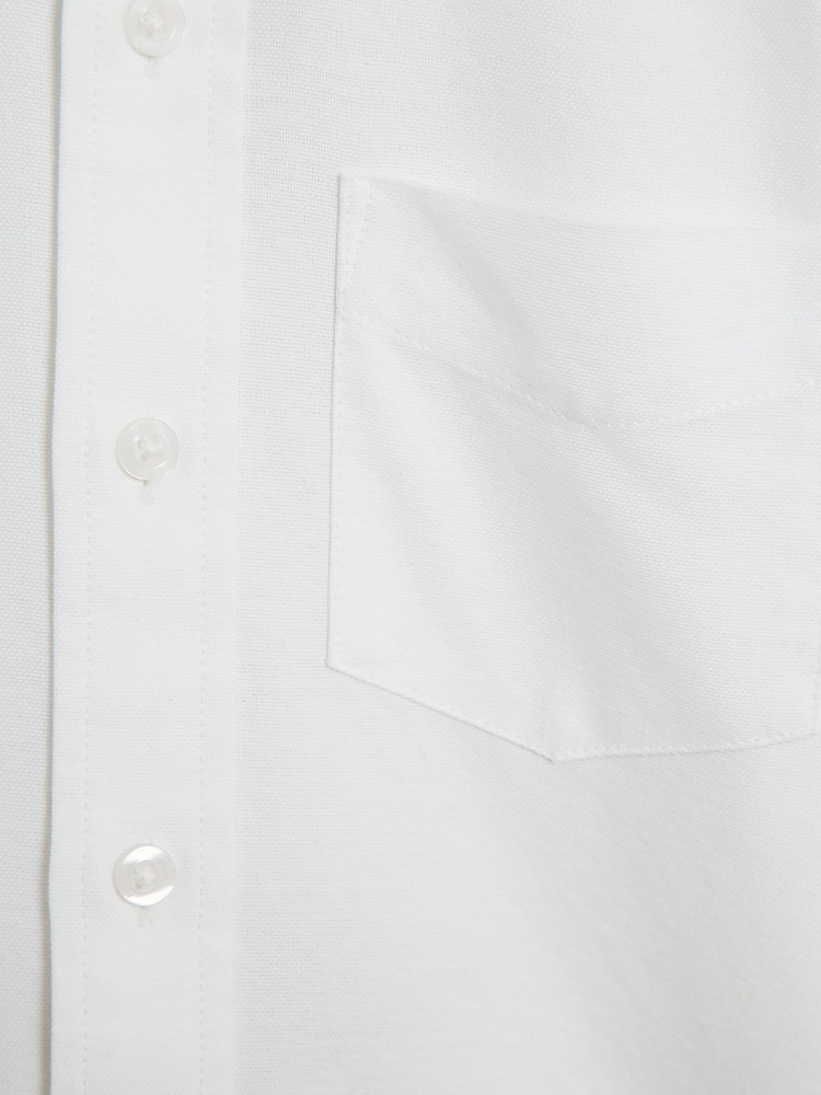 Reiss White Greenwich 13-14 yrs Button Down Oxford Shirt - Image 7 of 7