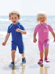 JoJo Maman Bébé Blue Junior Wetsuit - Image 2 of 2