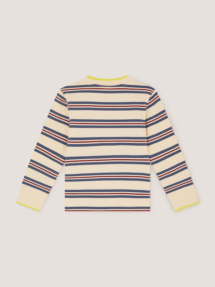 Monsoon Athletic Stripe Long Sleeve Top - Bilde 2 av 3