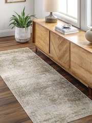 LIVABLISS Brown Lillian Washable Traditional Boho Runner - Image 1 of 8