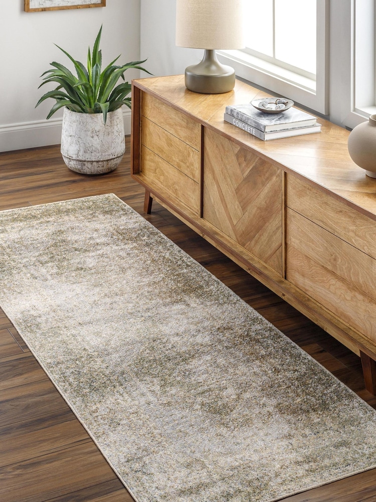 LIVABLISS Brown Lillian Washable Traditional Boho Runner - Image 1 of 8