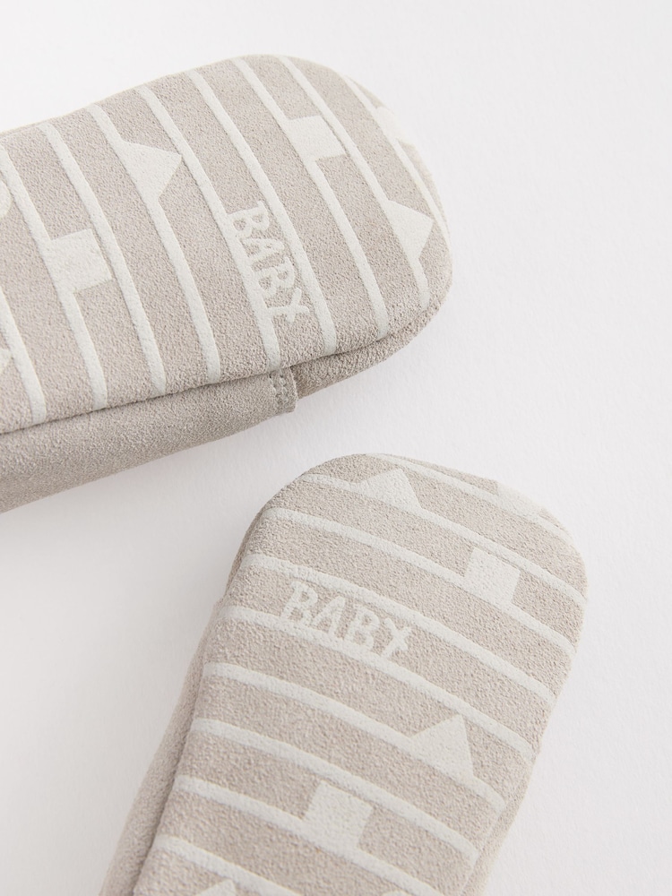 Grey Suede Lace-Up Baby Shoes (0-24mths) - Image 5 of 5