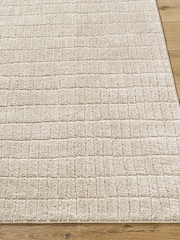 LIVABLISS Beige Cascade Textured Modern High Pile Runner - Image 3 of 7