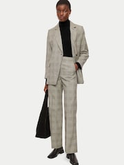 Jigsaw Tate Silk Cotton Black Polo Jumper - Image 3 of 5