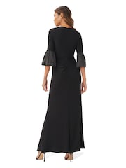 Adrianna Papell Twist Front Black Jersey Gown - Image 2 of 3