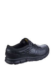 Skechers Black Eldred Occupational Shoes - Image 3 of 5