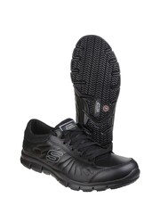 Skechers Black Eldred Occupational Shoes - Image 4 of 5