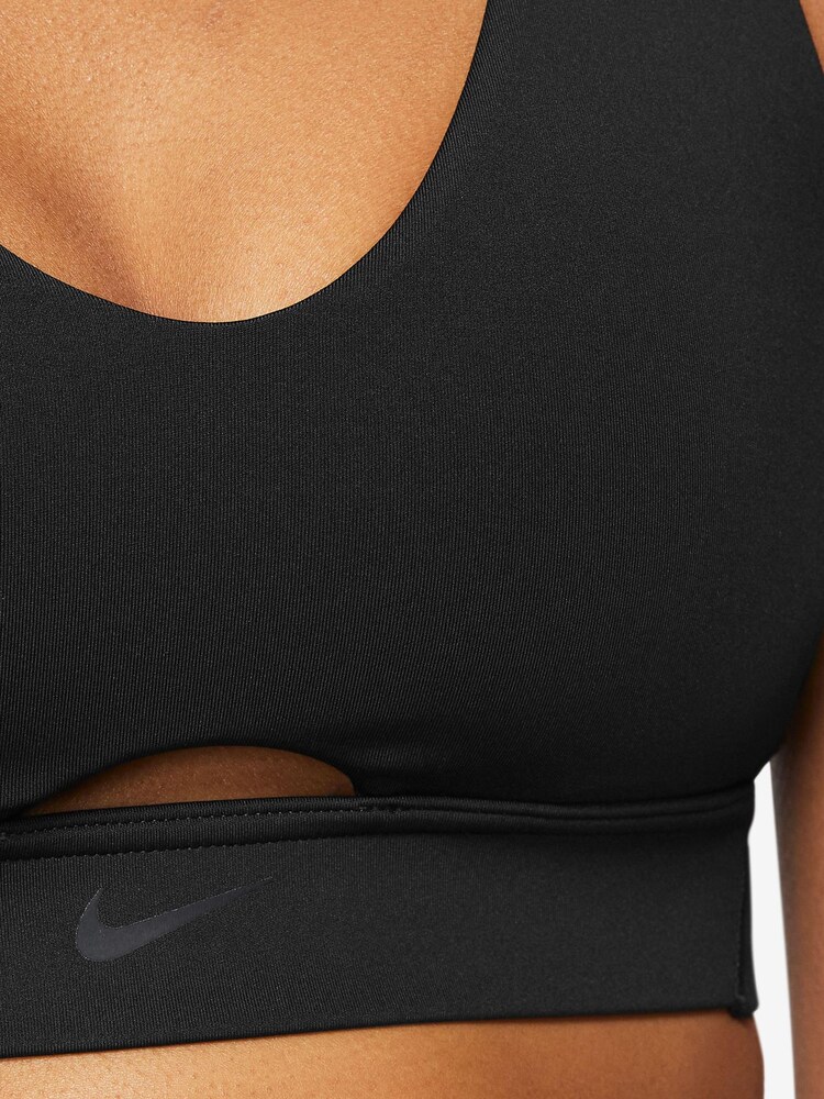 Nike Black Medium Dri-FIT Indy Support Padded Cutout Sports Bra - Image 3 of 4