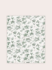 Laura Ashley Sage Green Autumn Leaves A4 Wallpaper Sample - Image 2 of 2