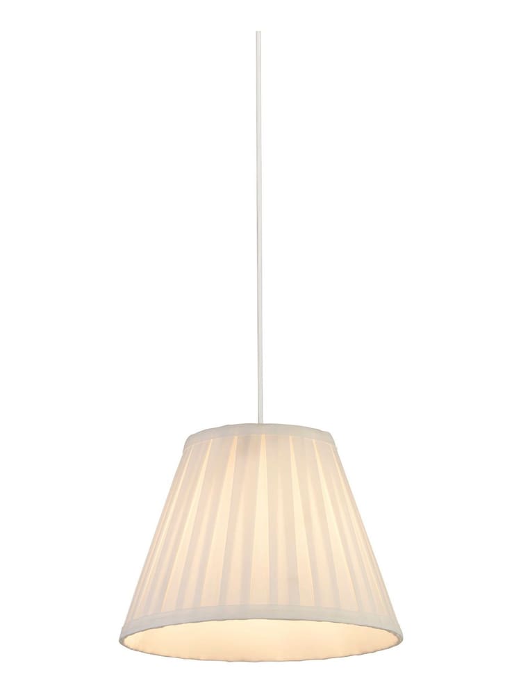 Searchlight White Belle Pleated Lamp Shade - Image 2 of 3