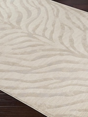 LIVABLISS Beige City Animal Print Zebra Boho Runner - Image 5 of 5
