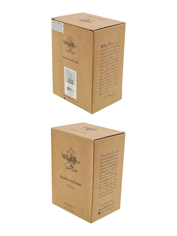 Willow Tree Cream Brother And Sister Figurine - Image 4 of 4