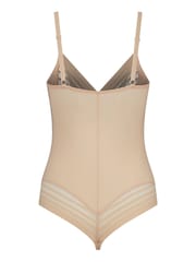 Bye Bra Powermesh Thong Bodysuit - Image 5 of 5