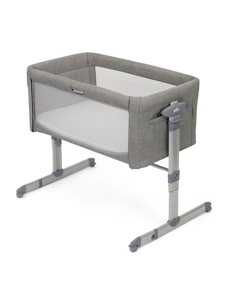 Joie Grey Foggy Roomie Glide Bedside Crib - Image 1 of 5
