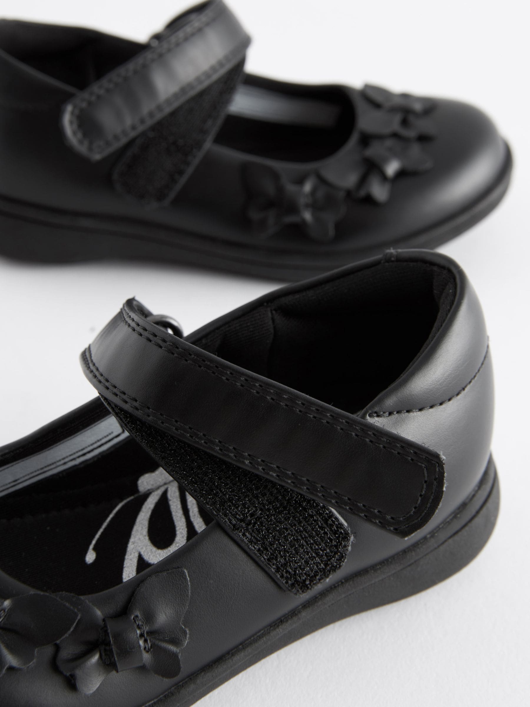 Buy Matt Black Standard Fit (F) School Junior Butterfly Mary