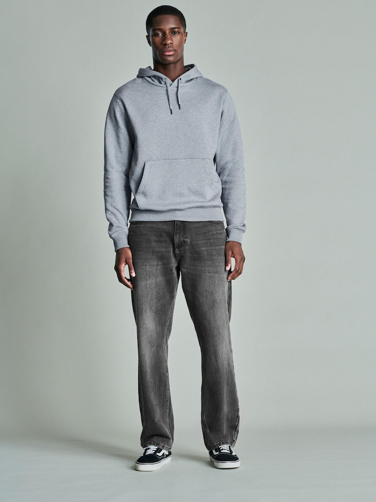Black Soft Touch Authentic Rigid Cotton Relaxed Fit Jeans - Image 2 of 9