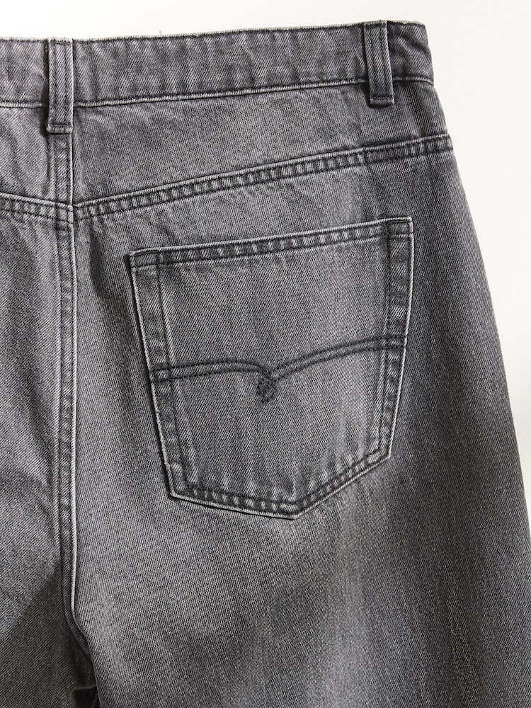 Black Soft Touch Authentic Rigid Cotton Relaxed Fit Jeans - Image 9 of 9