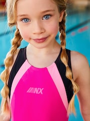 Pink Sports Swimsuit (3-16yrs) - Image 3 of 5
