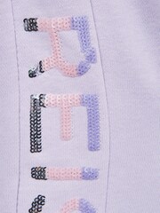 Reiss Lilac Maria Senior Sequin Joggers - Image 7 of 7