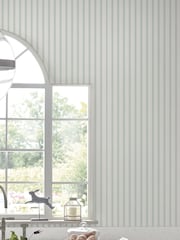 Laura Ashley Sage Green Farnworth Wallpaper Sample - Image 1 of 2