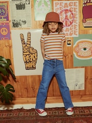 Dark Wash Flare Jeans (3-16yrs) - Image 1 of 5