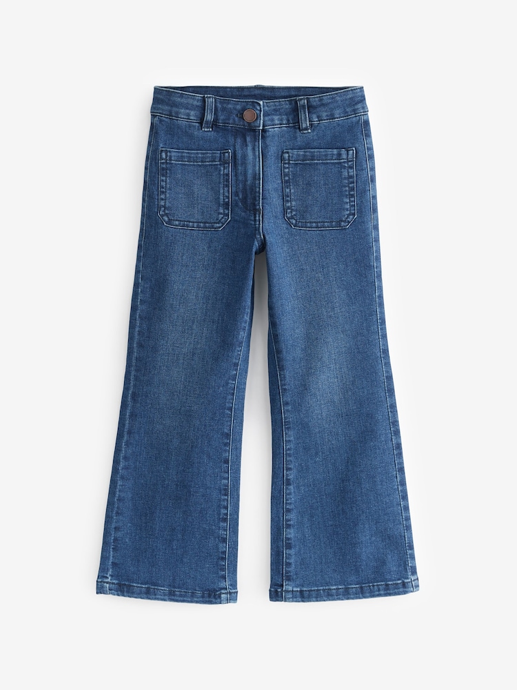 Dark Wash Flare Jeans (3-16yrs) - Image 4 of 5