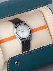 Accurist Womens Blue Origin Leather Strap Analogue Watch - Image 5 of 6