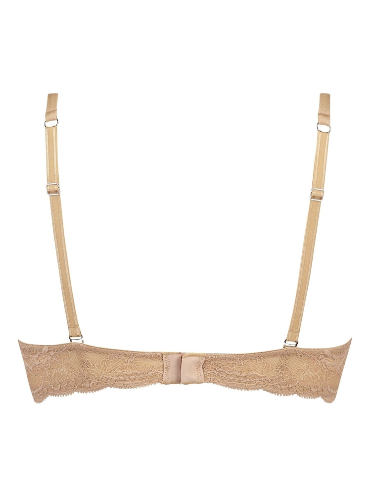 Hunkemöller Nude Angie Padded Underwired Push Up Bra - Image 2 of 5