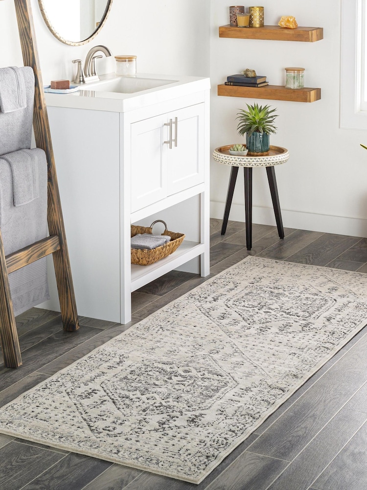 LIVABLISS Beige City Vintage Traditional Boho Runner - Image 1 of 7