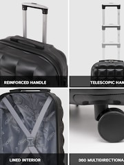 Flight Knight Medium Hardcase Lightweight Check In Suitcase With 4 Wheels - Image 2 of 7