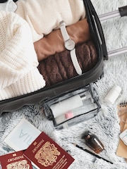 Flight Knight Medium Hardcase Lightweight Check In Suitcase With 4 Wheels - Image 3 of 7