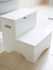JoJo Maman Bébé Step Stool s shranjevanjem - Slika 2 iz 2