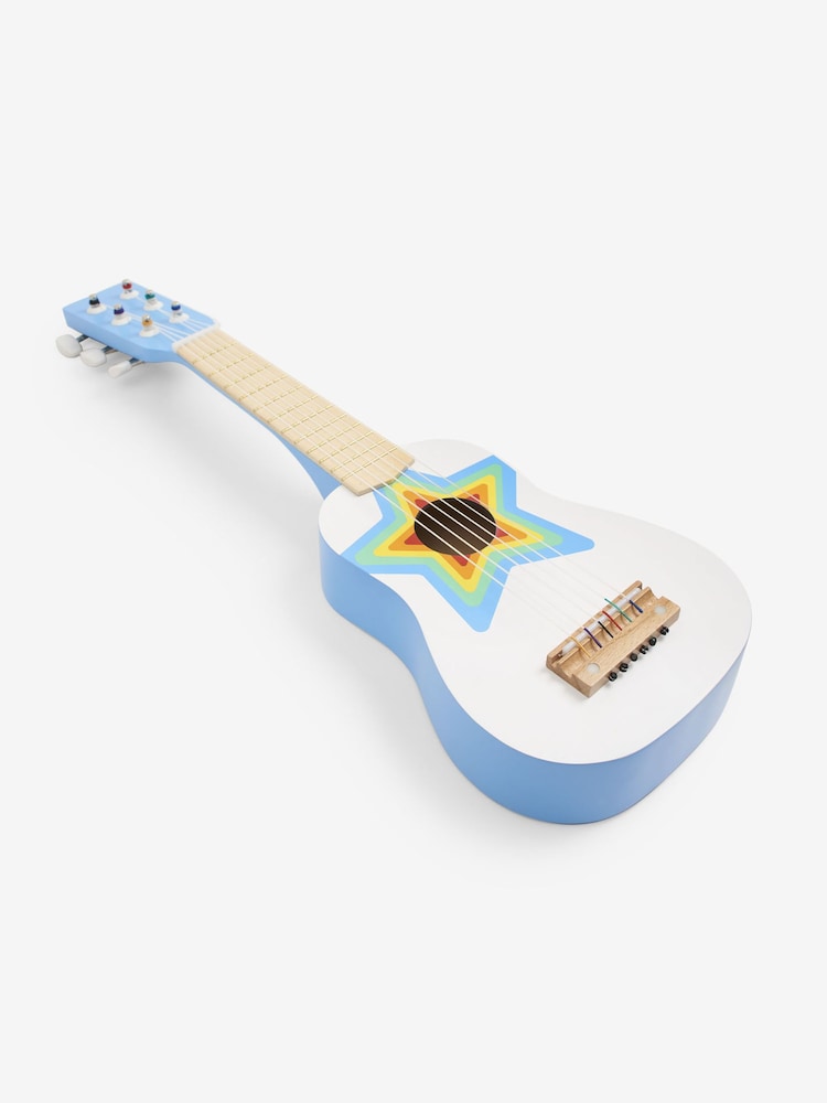 JoJo Maman Bébé Wooden Guitar - Image 1 of 6