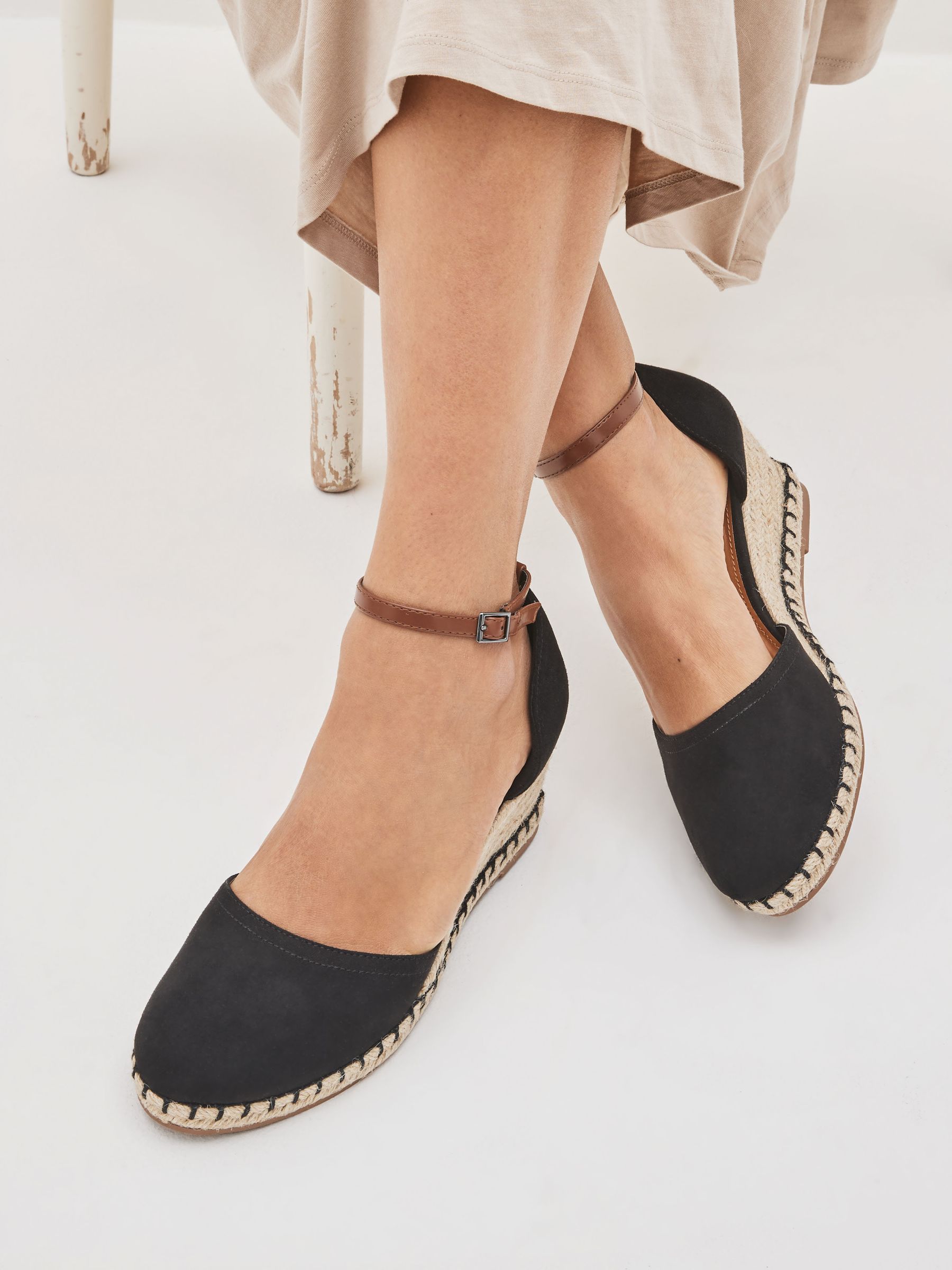 Womens black closed toe wedges on sale