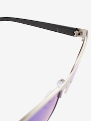 Blue Retro Polarised Sunglasses - Image 5 of 5