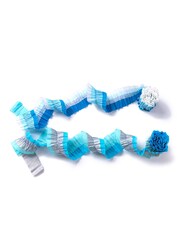 Party Pieces 4 Pack Multi Silver/White/Blue Paper Party Streamers - Image 2 of 2